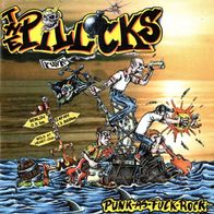 The Pillocks - Punk As Fuck Rock 7" (2001) Limited Blue Vinyl / Streetpunk aus Berlin