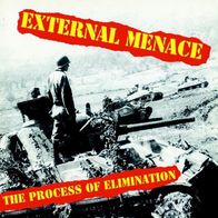 External Menace - The process of elimination LP (1998) Ltd. Splatter Vinyl / UK-Punk