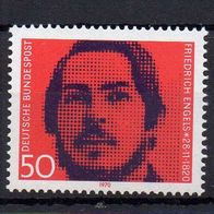 Bund BRD 1970, Mi. Nr. 0657 / 657, Engels, postfrisch #18033