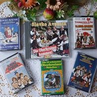 Slavko Avsenik - Oberkrainer Musik - Konvolut - 1 CD und 5 MCs