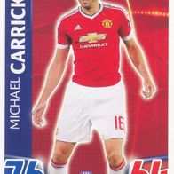 Manchester United Topps Trading Card Champions League 2015 Michael Carrick Nr.334