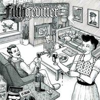 Filthpact / Atömgevitter - Filthgevitter LP (2006) + Insert / Crustcore / Crust-Punk