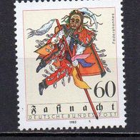 Bund BRD 1983, Mi. Nr. 1167, Fastnacht, postfrisch #18039