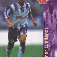 Hansa Rostock Panini Ran Sat1 Fussball Trading Card 1996 Hilmar Weilandt Nr.98