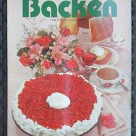DDR Back Zeitschrift "Backen" Rezepte Heft 1986 Verlag für die Frau Ratgeber