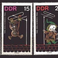 DDR 1964 Tag des Kindes MiNr. 1025 - 1029 ungebraucht mit Falz