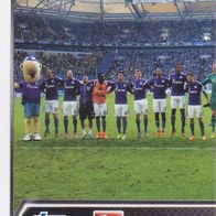 Schalke 04 Topps Sammelbild 2014 Mannschaftsbild 1 Bildnummer 229