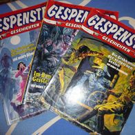 3 Gespenster-Hefte Nr.: 268, 269 & 270 Comic