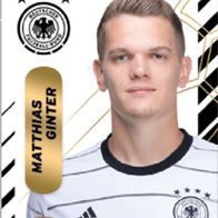 Ferrero DFB Team-Sticker EURO 2020 Portrait Nr. 05 - Matthias Ginter