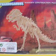 3D - Holzpuzzle Tyrannosaurus