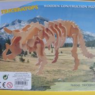 3D - Holzpuzzle Triceratops