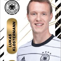 Ferrero DFB Team-Sticker EURO 2020 Portrait Nr. 13 - Lukas Klostermann