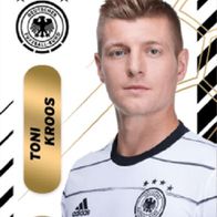 Ferrero DFB Team-Sticker EURO 2020 Portrait Nr. 17 - Toni Kroos