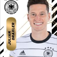 Ferrero DFB Team-Sticker EURO 2020 Portrait Nr. 23 - Julian Draxler