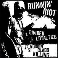 Runnin´ Riot / Tower Blocks - Divided Loyalties 7" (2002) Oi-Punk / Streetpunk