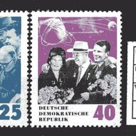 DDR 1964 70. Geburtstag von Nikita Chruschtschow MiNr. 1020 - 1021 ungebraucht Falz