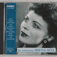 Martha Mödl - CD - Die unbekannte Martha Mödl