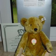 Steiff Teddybär Petsy Messing mit Karton