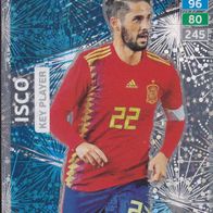 Panini Trading Card Road to Uefa EM 2020 Isco aus Spanien Nr.321 Key Player