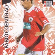 Benfica Lissabon Panini Trading Card Champions League 2010 Fabio Coenträo