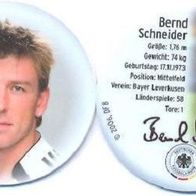 DFB-KAISERS-Sammelplakette WM 2006 Bernd Schneider mit Autogramm