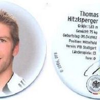 DFB-KAISERS-Sammelplakette WM 2006 Thomas Hitzlsperger mit Autogramm