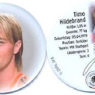 DFB-KAISERS-Sammelplakette WM 2006 Timo Hildebrand mit Autogramm