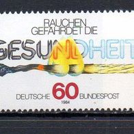 Bund BRD 1984, Mi. Nr. 1232, Anti-Raucher-Kampagne, postfrisch #18073
