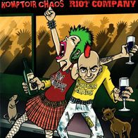 Komptoir Chaos / Riot Company - Split 7" (2018) Limited Red Vinyl / Streetpunk