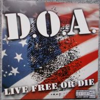 D.O.A. - Live free or die LP (2004) + Insert / Canada Punk-Legende