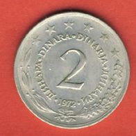 Jugoslawien 2 Dinara 1972