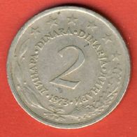 Jugoslawien 2 Dinara 1973