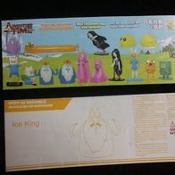 Fremdfiguren / Grezon - Mexiko Beipackzettel Adventure Time 2014 Ice King