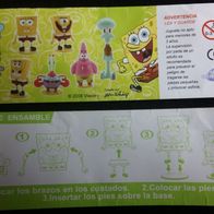 Fremdfiguren / Grezon - Mexiko Beipackzettel SpongeBob Schwammkopf 08