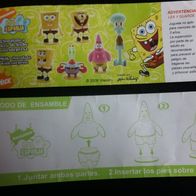 Fremdfiguren / Grezon - Mexiko Beipackzettel SpongeBob Schwammkopf 08,