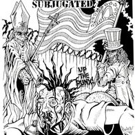 Subjugated - Up The Punx ! 7" (1997) Beer City Records / US HC-Punk