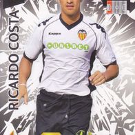 FC Valencia Panini Trading Card Champions League 2010 Ricardo Costa Nr.338