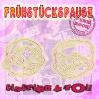 Frühstückspause - Figfried & Roi LP (2012) Rotes Vinyl / Scum-Punk aus Altenburg