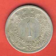 Jugoslawien 1 Dinar 1973