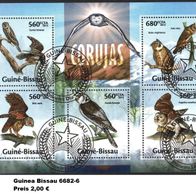 Eulen Uhu Kauz Vögel Bissau Klb 6682-6