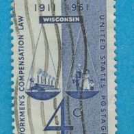 USA 1961 Mi.812 Gerechtigkeitssymbol gest.