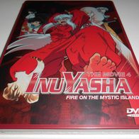 InuYasha Inu Yasha The Movie 4 "Fire on the Mystic Island" Tin-Box Steelbook DVD NEU