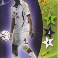 Galatasaray Istanbul Panini Trading Card Champions League 2007 Rigobert Song Nr.64