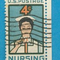 USA 1961 Mi.816 Krankenschwester mit Seitenrand gest.