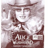 Filmprogramm WNF Nr. 13.453 Alice im Wunderland Hinter den Spiegeln 4 Seiten