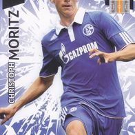 Schalke 04 Panini Trading Card Champions League 2010 Christoph Moritz Nr.287