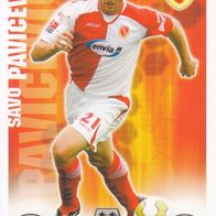 Energie Cottbus Topps Match Attax Trading Card 2008 Savo Pavicevic Nr.80