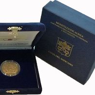50 Euro Gold Vatikan 2007 PP Die Sakramente Proof nur 3.424 Stück Papst Benedikt RAR