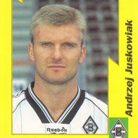 Borussia Mönchengladbach Panini Sammelbild 1997 Andrzej Juskowiak Nr.159