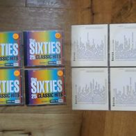 CD Paket 4 Stück The Sixties mit je 25 Classic Hits Class